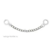 Цепочка-вешалка. Цвет никель 8.5см