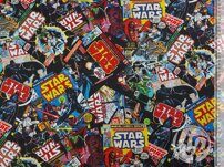 Мембранная ткань " Звездные воины"