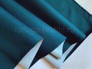 МЕМБРАННАЯ ТКАНЬ 5К/5К ЦВЕТ: петроль. СКИДКА 20%. Отрез  1.66м