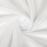 №201 СЕТКА ПОДКЛАДОЧНАЯ.  Цвет Белый. СКИДКА 15%. Отрез  0.88м