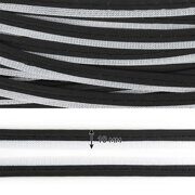 Кант светоотражающий чёрный.