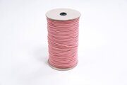 Резинка шляпная, круглая, 3мм, нежно розовый