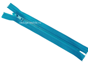 Молния трактор, №5, не разъемная 18 см, бирюза