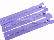 Молния трактор № 5, 1 замок.  Не разъемная. Длина 18 см. Сирень.