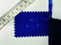 Смесовая плащевая ткань с хлопком. Цвет: василёк.