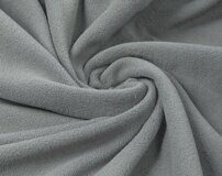 Флис 230 гр.  Двусторонний, антипиллинг. Серый-мышинный